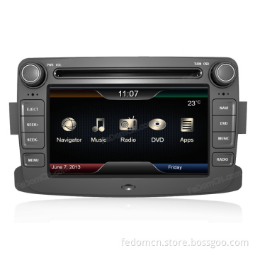 6.2 Inch TFT LCD Touch Screen Car DVD GPS Navigation System for Renault Duster with Bluetooth+Radio+iPod+Video